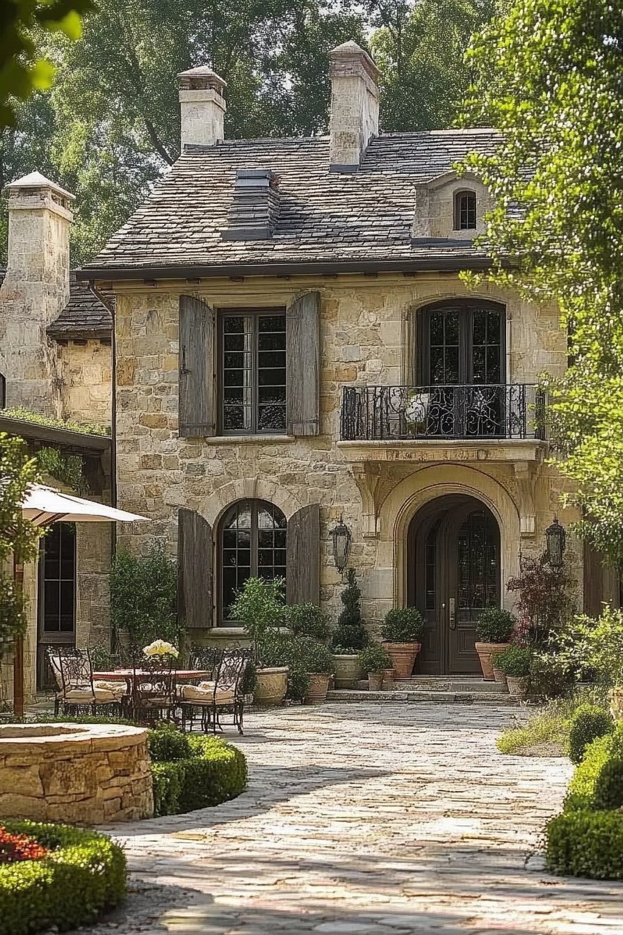 21 Breathtaking French Country Home Exteriors You’ll Fall in Love With! - Item 12