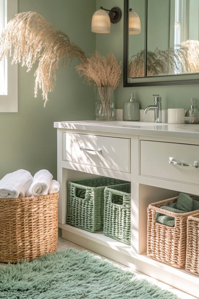 22 Gorgeous Green Bathroom Ideas You’ll Want to Try Right Now