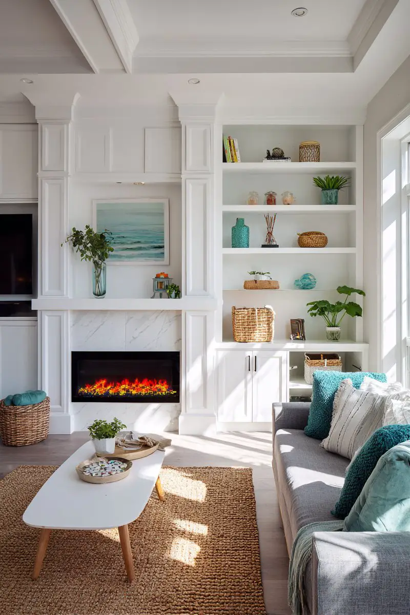 25 Inspiring Fireplace Designs to Elevate Your Living Room Decor - Item 15