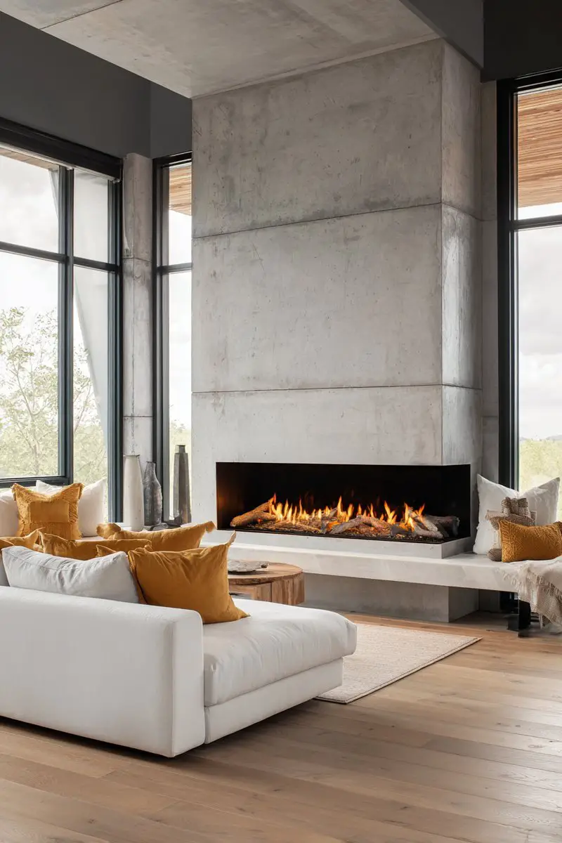 25 Inspiring Fireplace Designs to Elevate Your Living Room Decor - Item 20