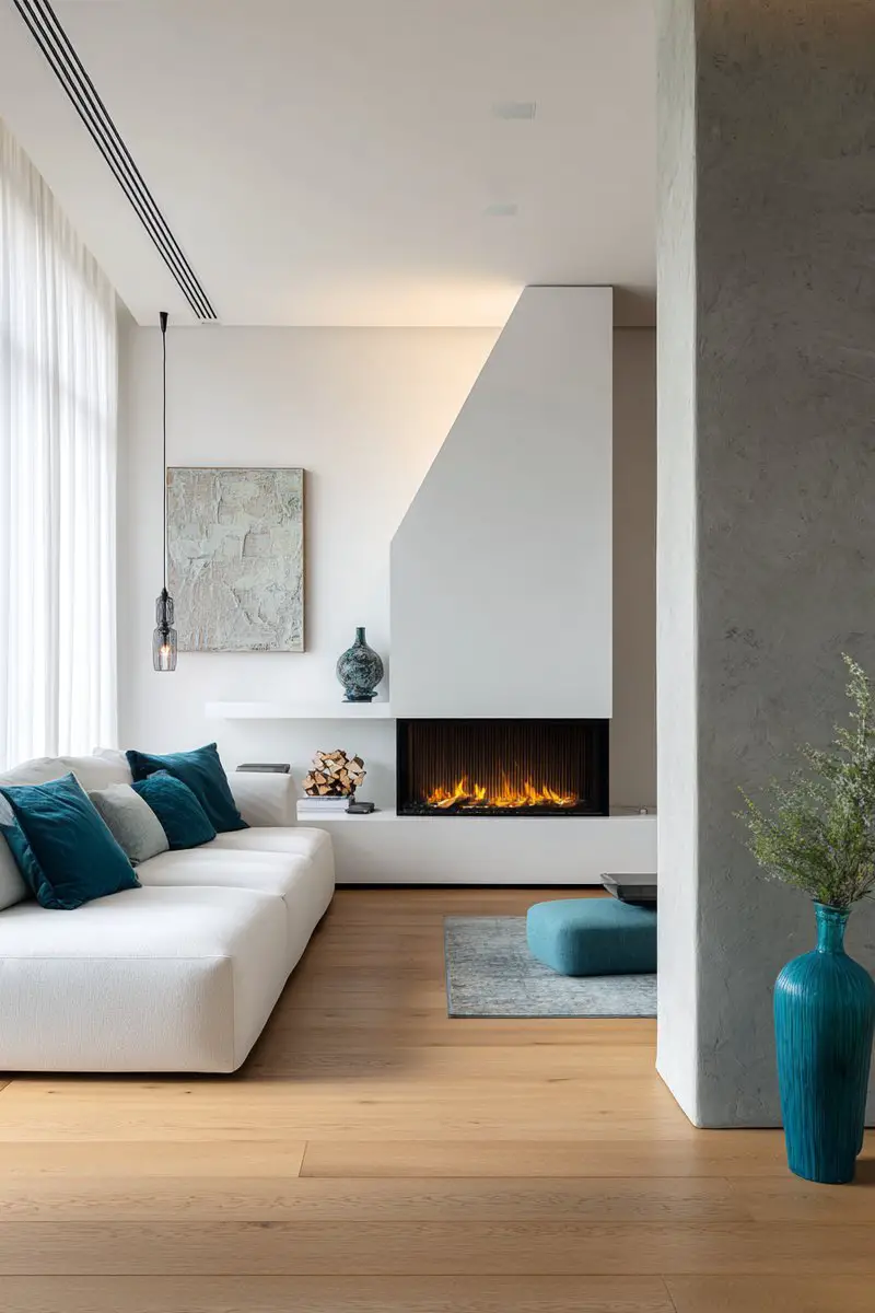 25 Inspiring Fireplace Designs to Elevate Your Living Room Decor - Item 22