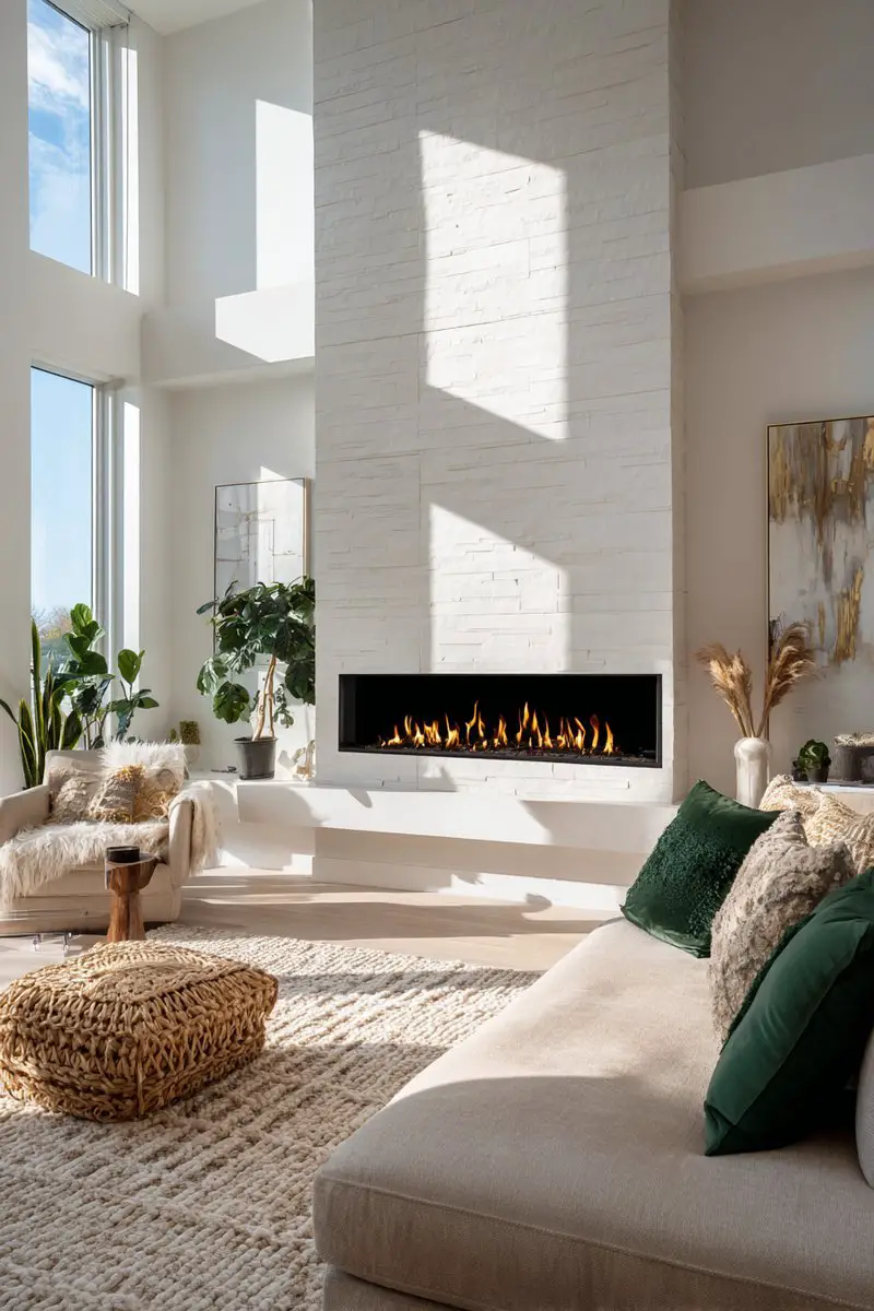 25 Inspiring Fireplace Designs to Elevate Your Living Room Decor - Item 25