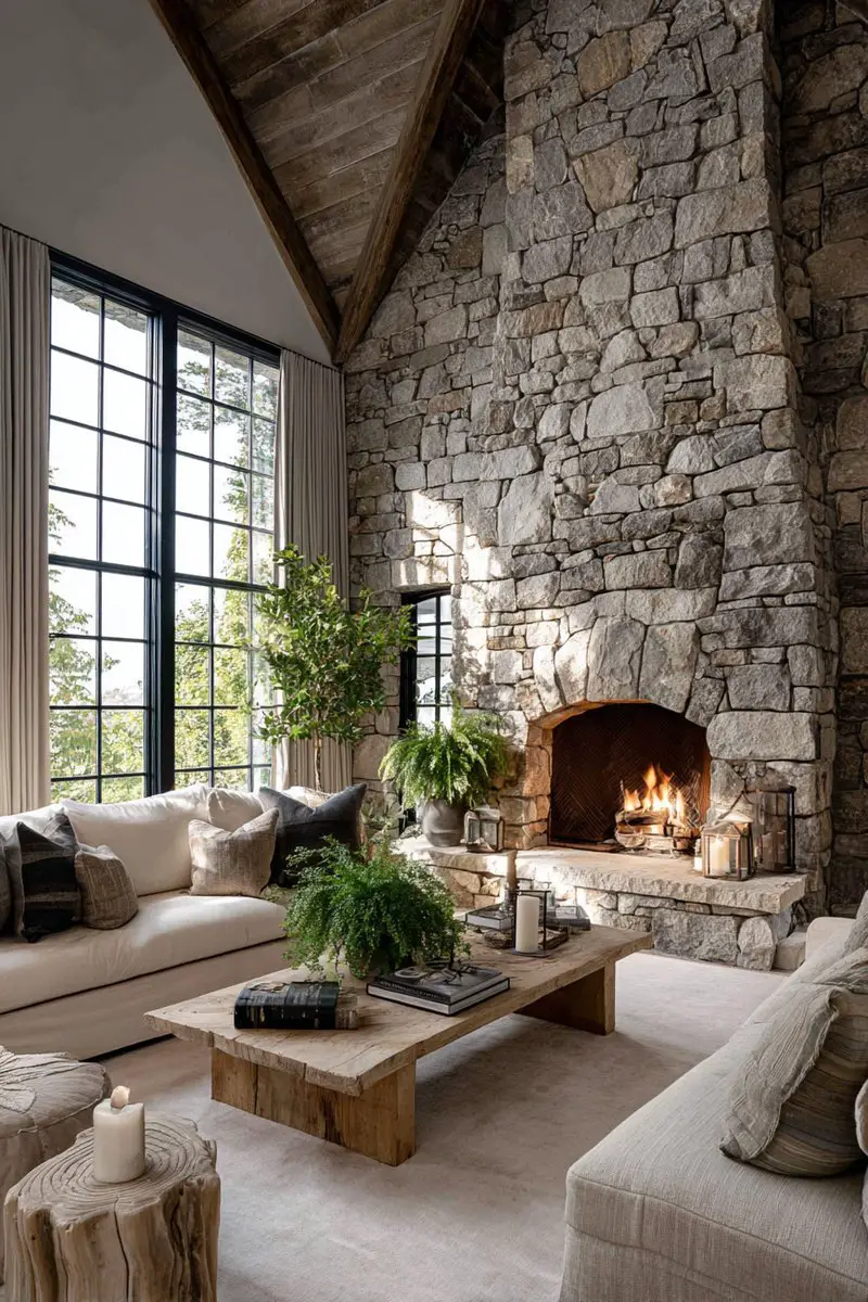 25 Inspiring Fireplace Designs to Elevate Your Living Room Decor - Item 3