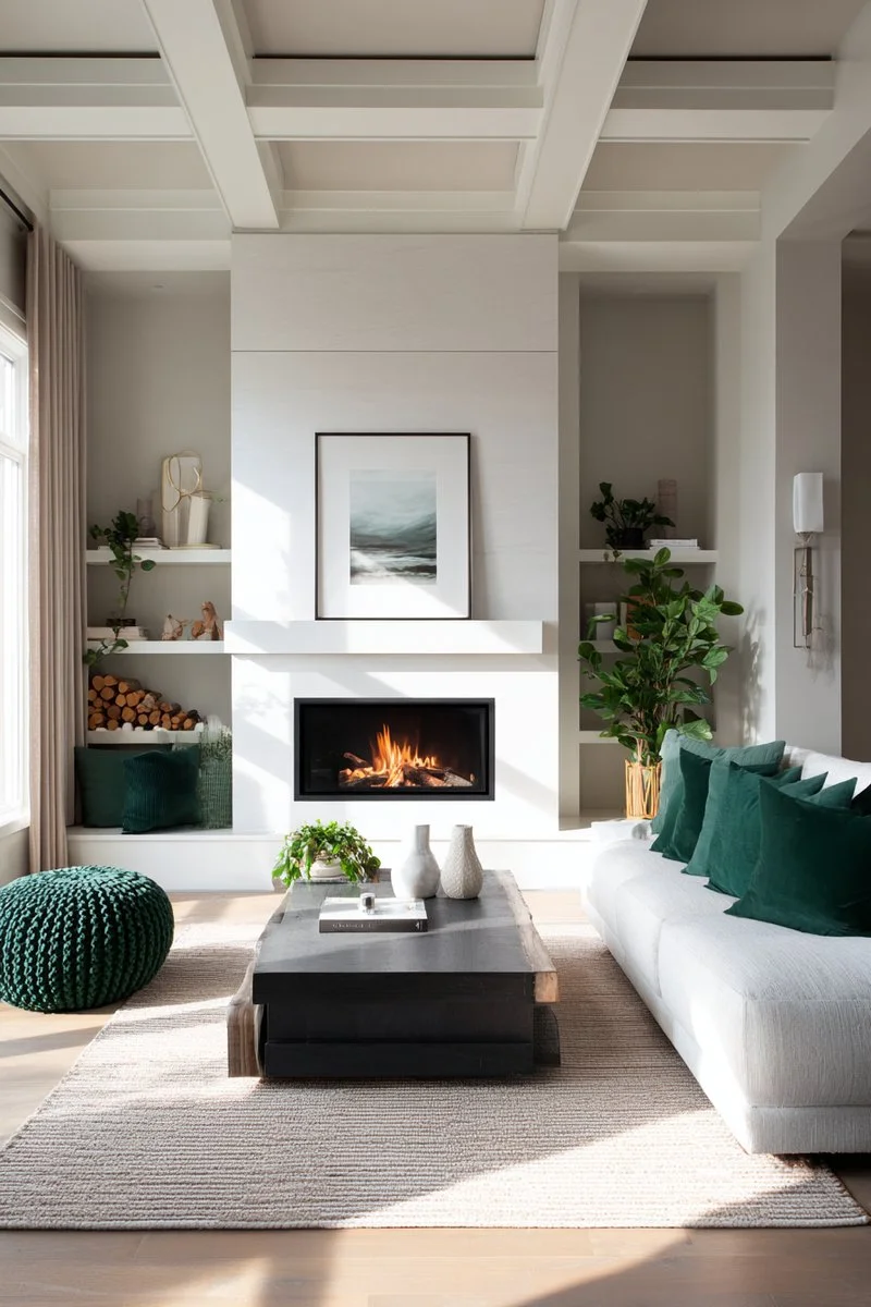 20 Cozy Fireplace Ideas to Transform Your Living Room in 2025 - Item 10