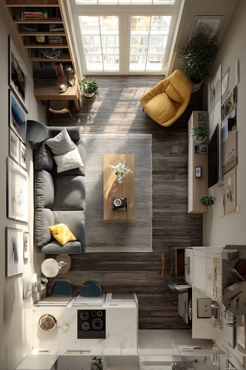 15 Best Living in a Small Apartment Tips - Item 8
