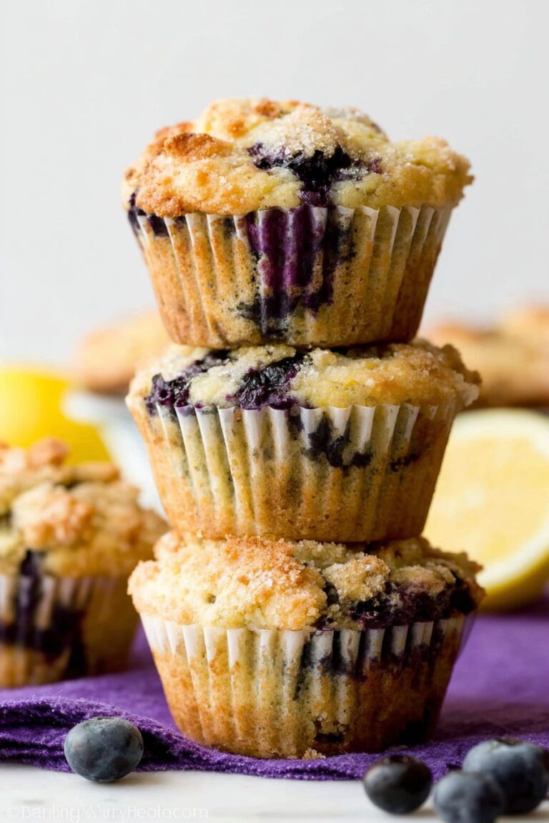 Lemon Blueberry Muffins