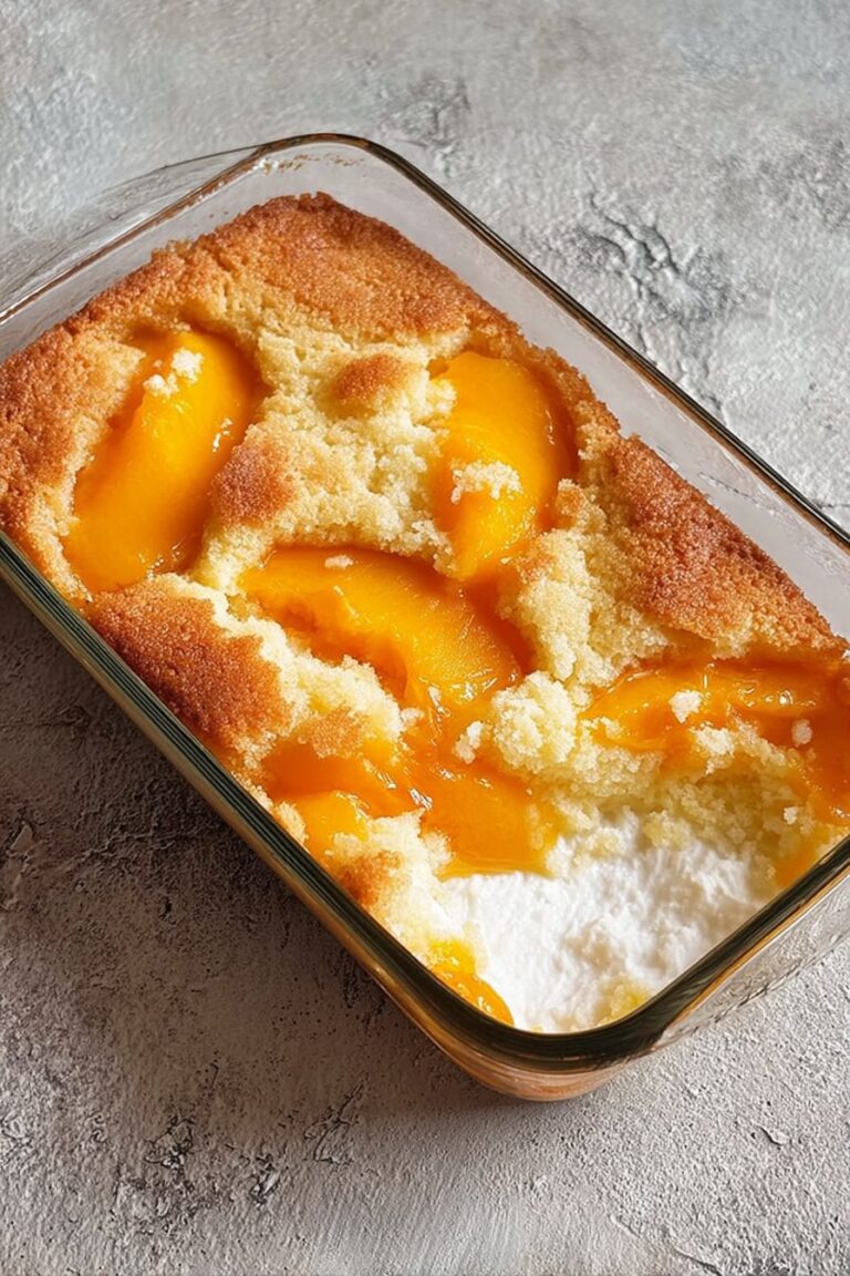 Peach Cobbler with Canned Peaches