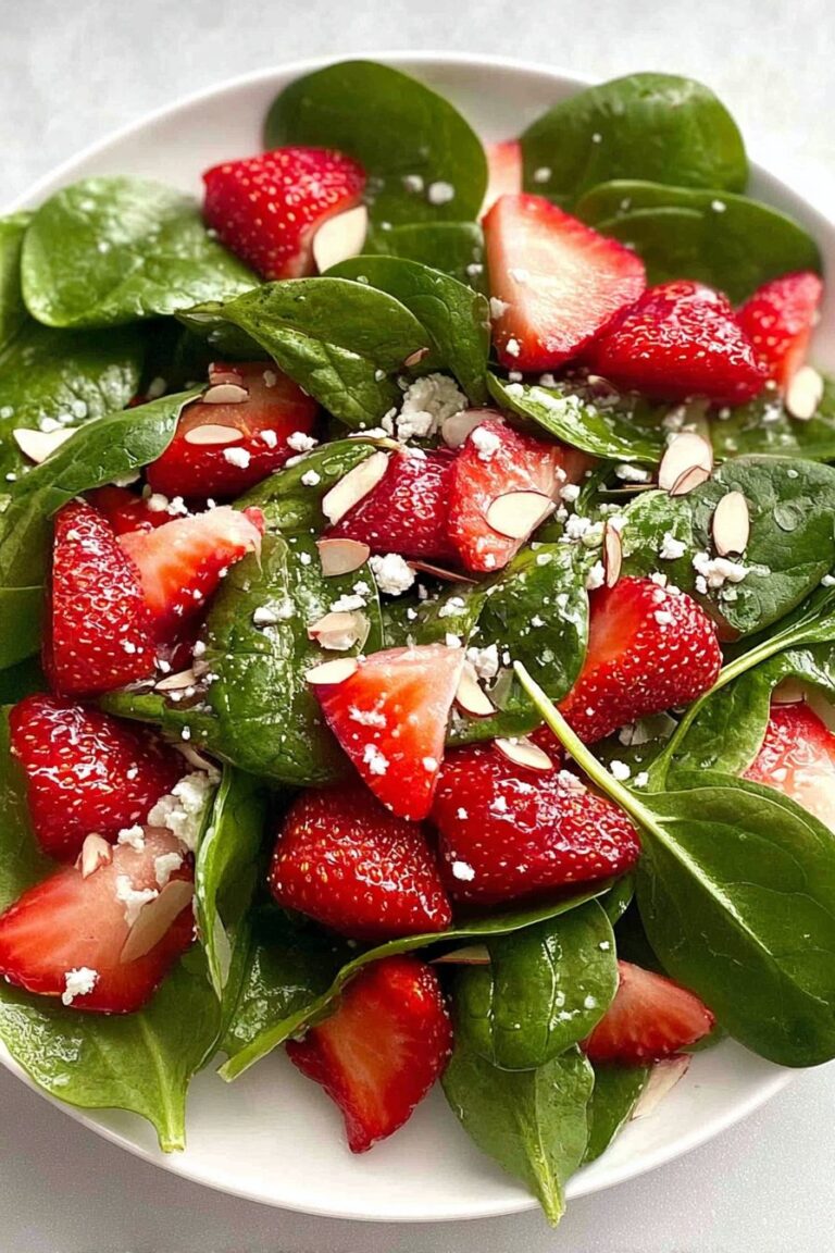 Strawberry Spinach Salad