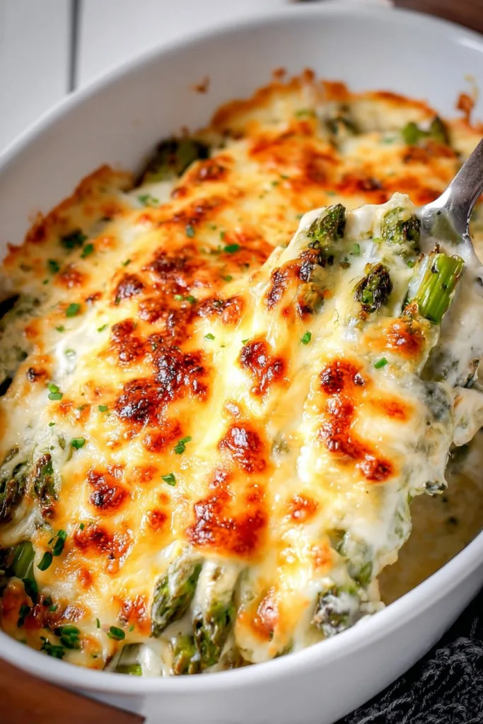 Cheesy Asparagus Casserole
