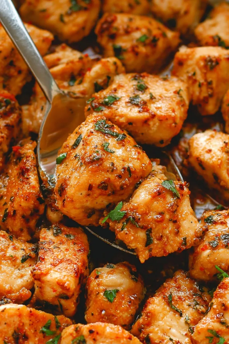 Oven Baked Chicken Bites
