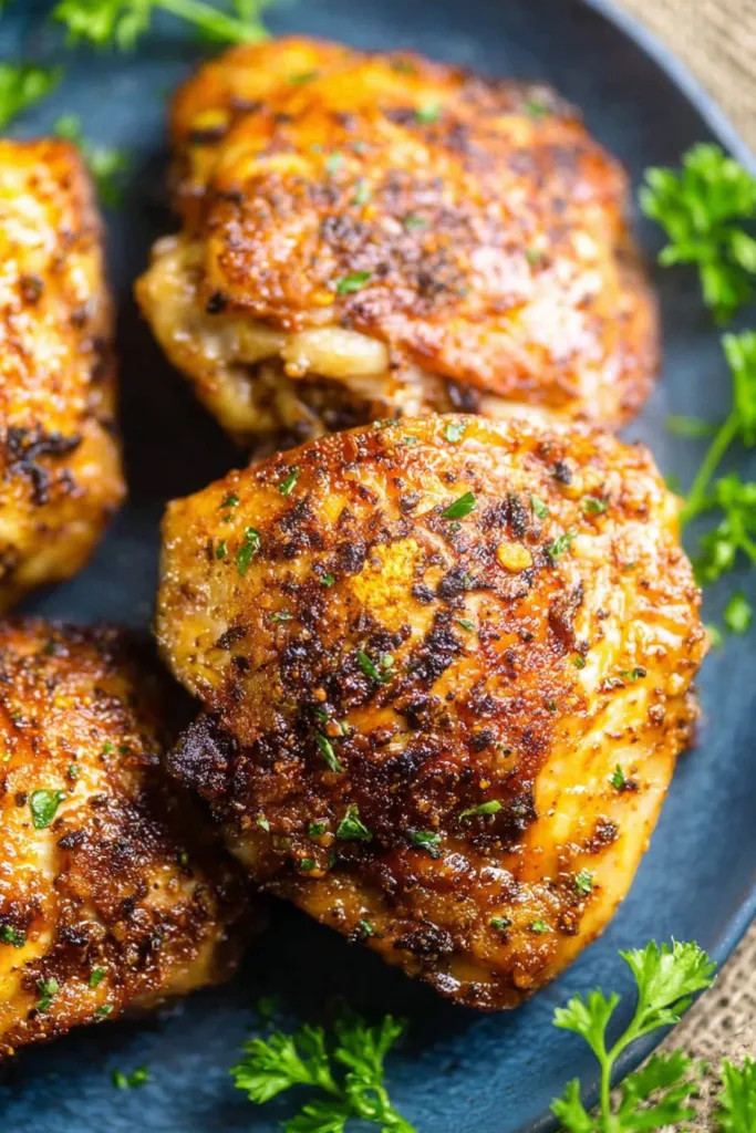 Crispy Air Fryer Chicken Thighs