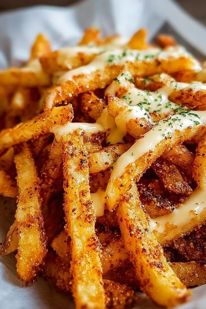 Spicy Cajun Fries Inspired by Wingstop’s Louisiana Voodoo