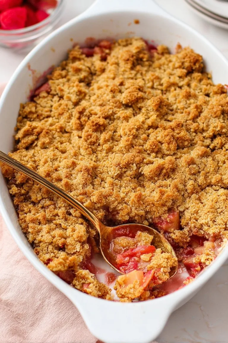 Rhubarb Crumble Recipe