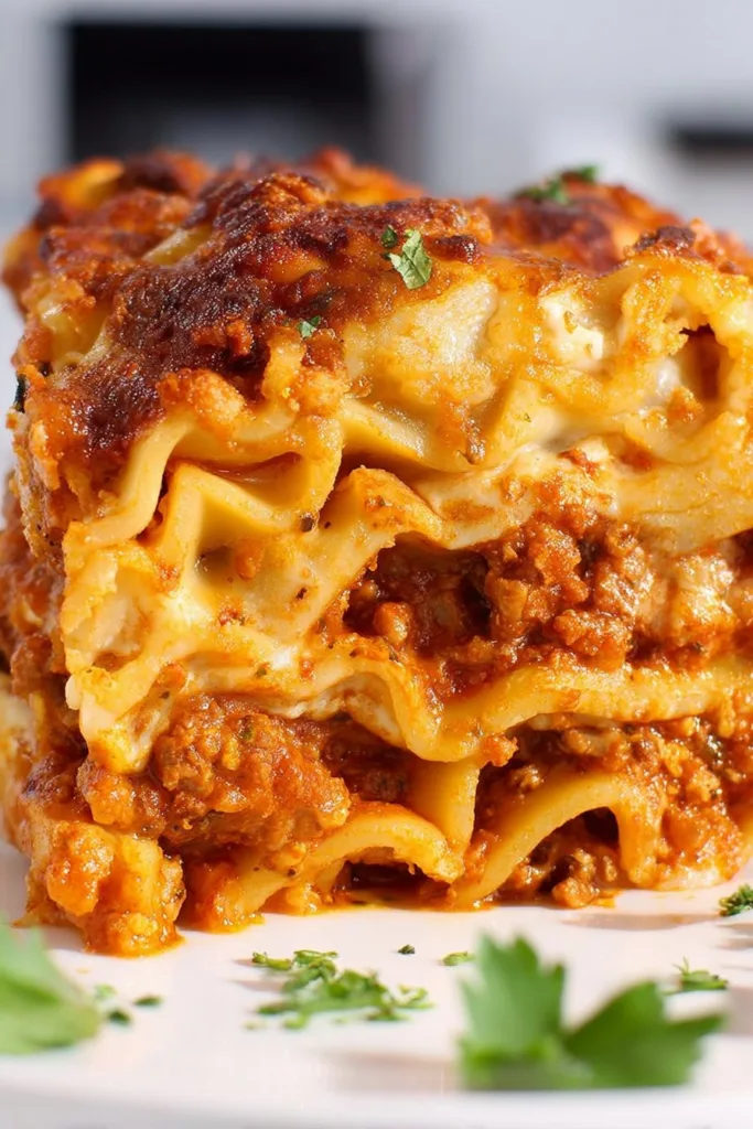 Easy Slow Cooker Lasagna