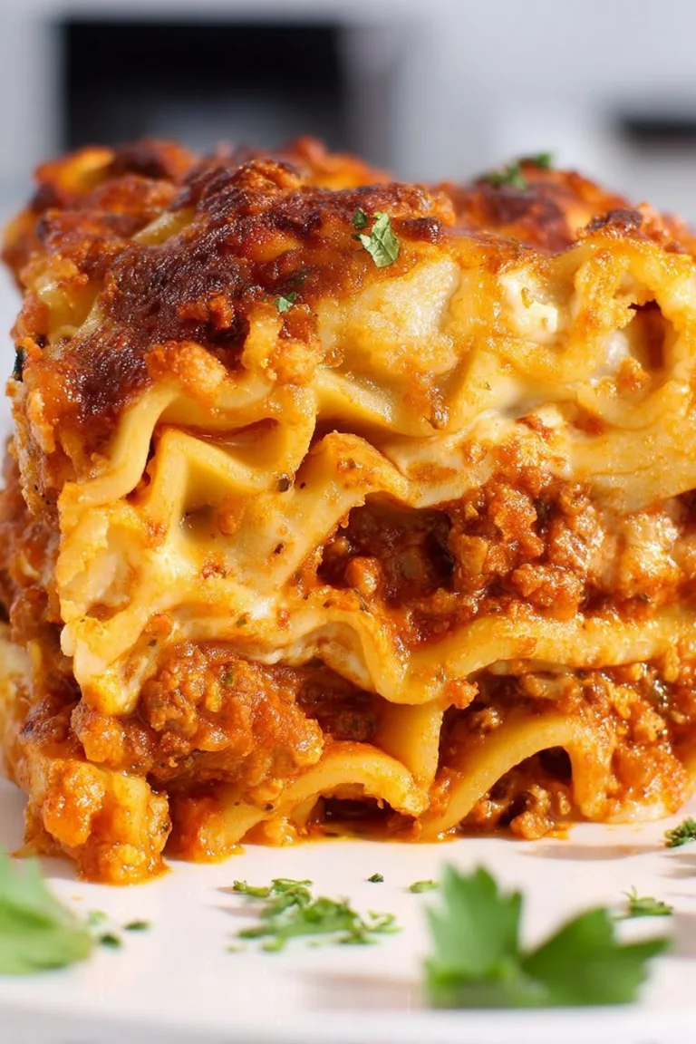 Easy Slow Cooker Lasagna