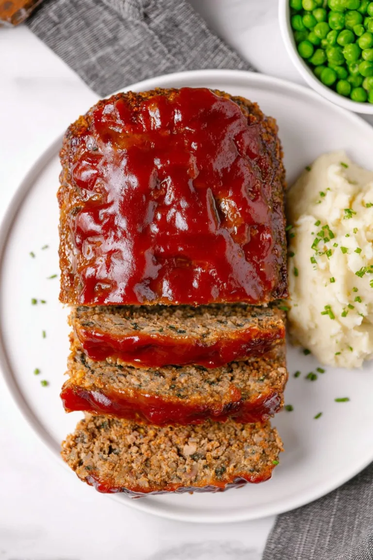 Easy Lipton Onion Soup Meatloaf
