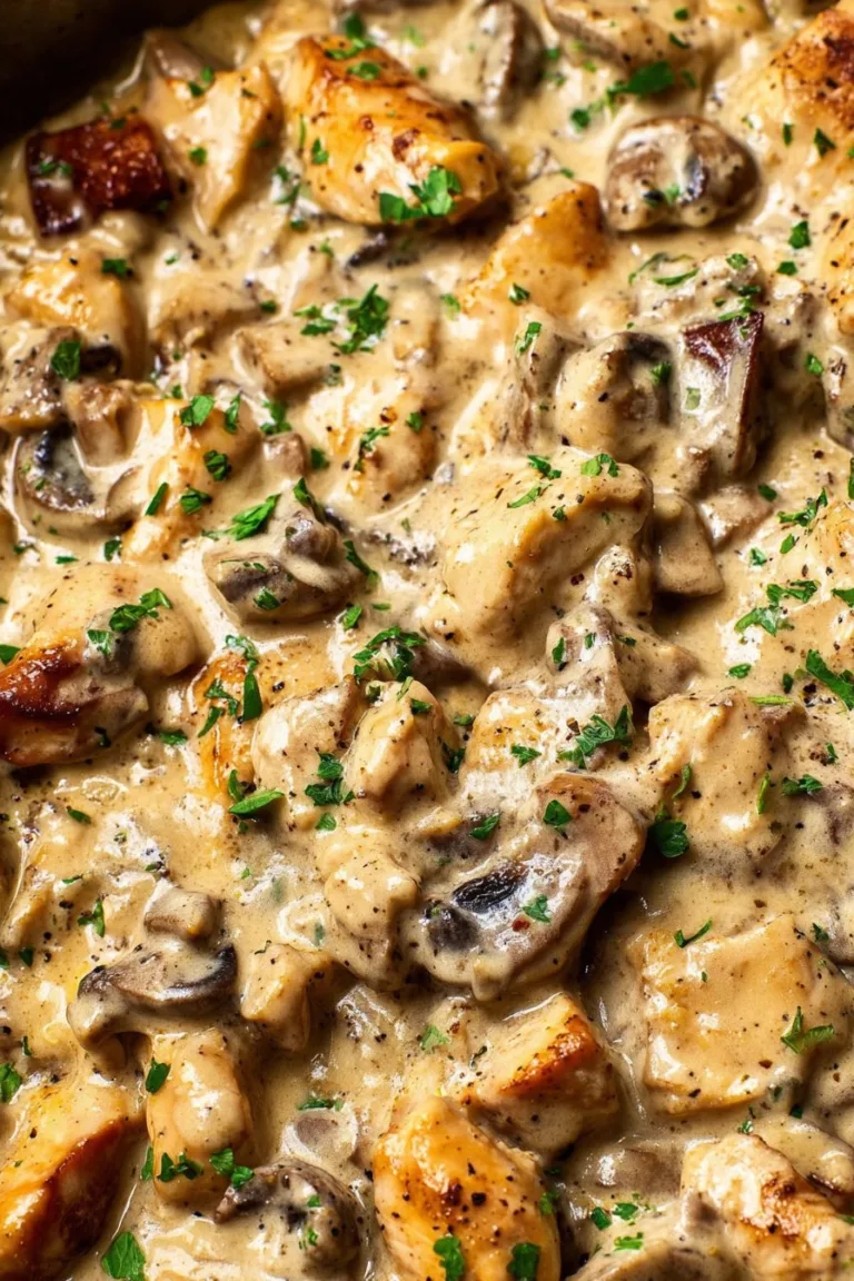 Easy Chicken Stroganoff