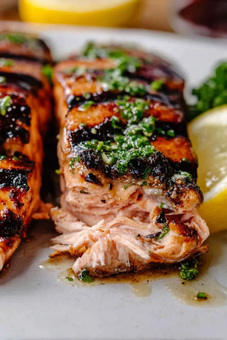 Easy Marinated Grilled Salmon Recipe