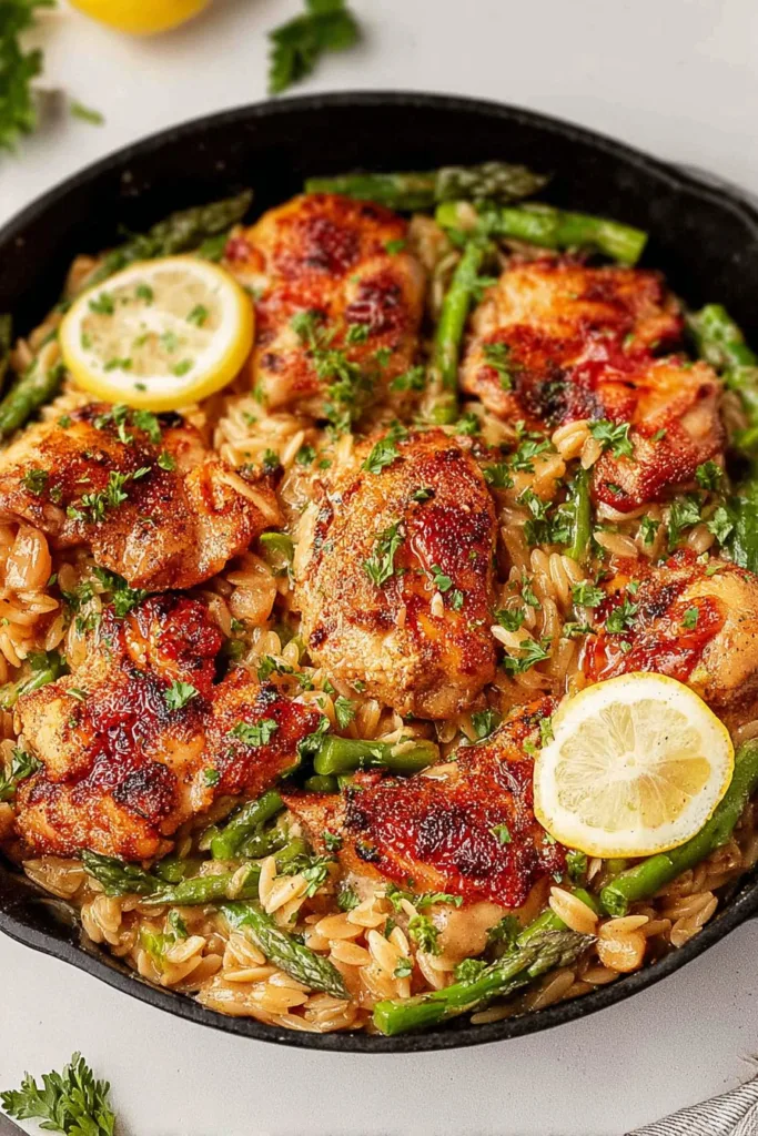 Creamy Lemon Chicken Orzo