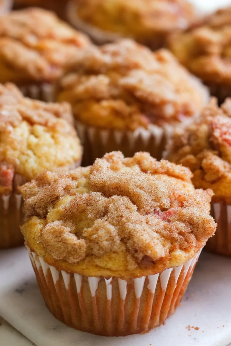 Rhubarb Muffins
