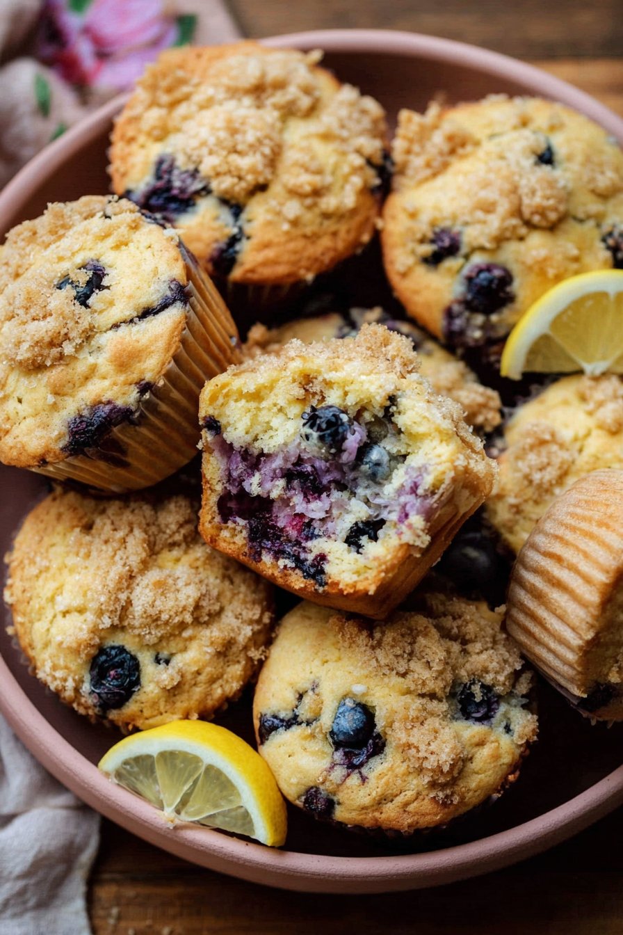 Lemon Blueberry Muffins