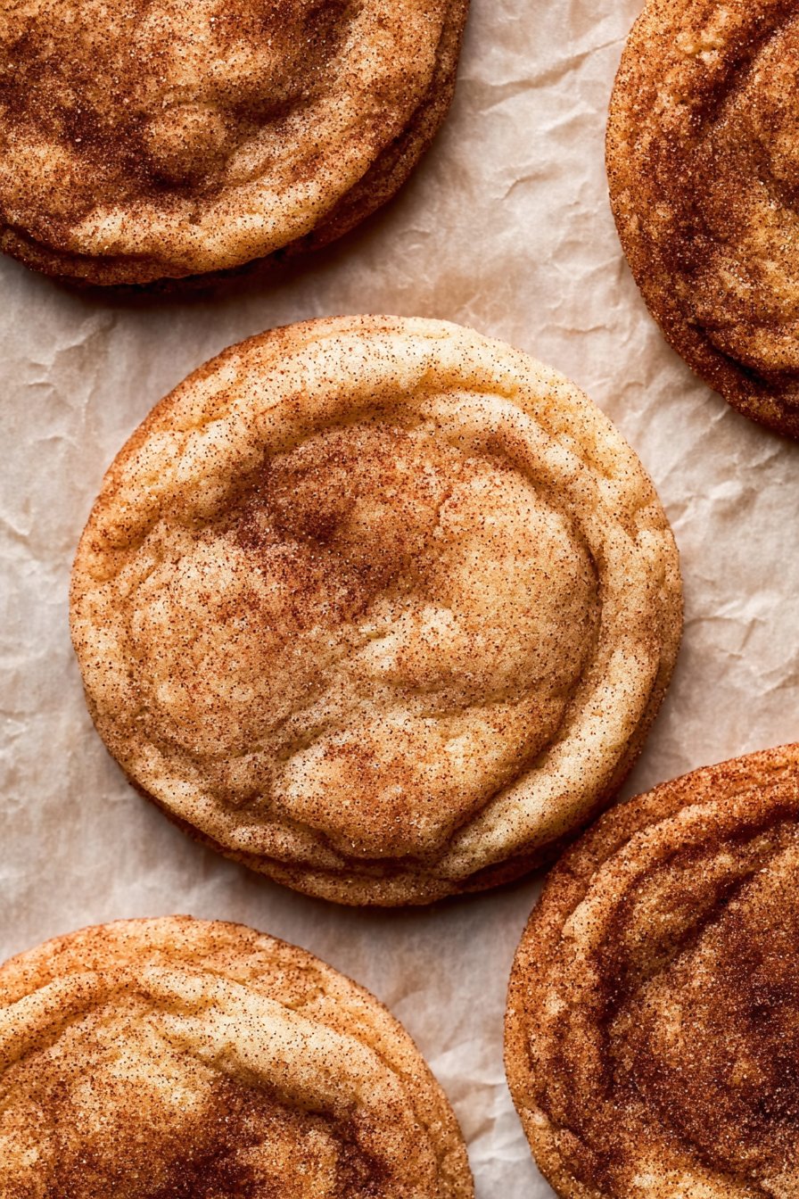 Brown Butter Snickerdoodle Cookies
