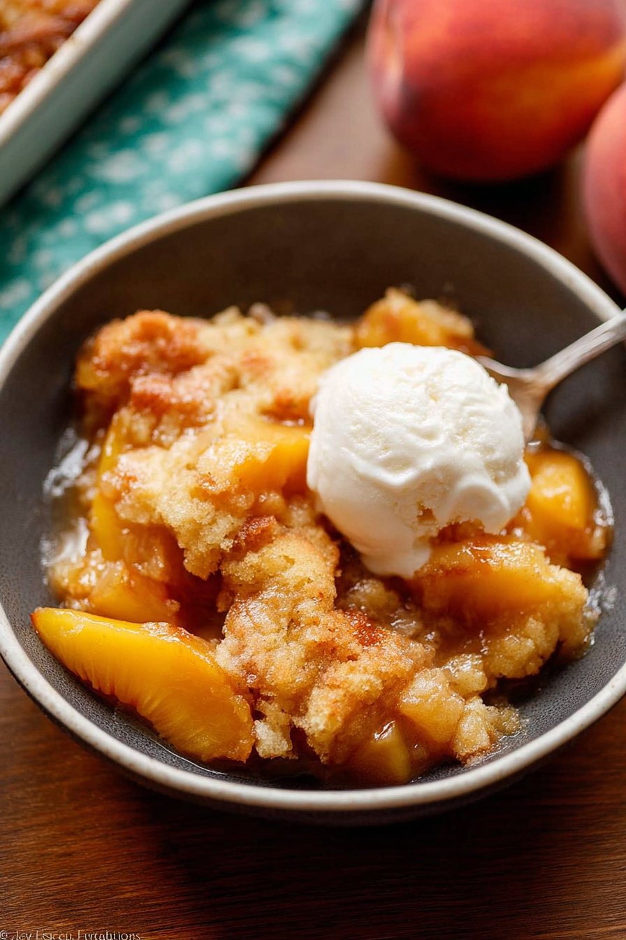 Peach Cobbler Recipe
