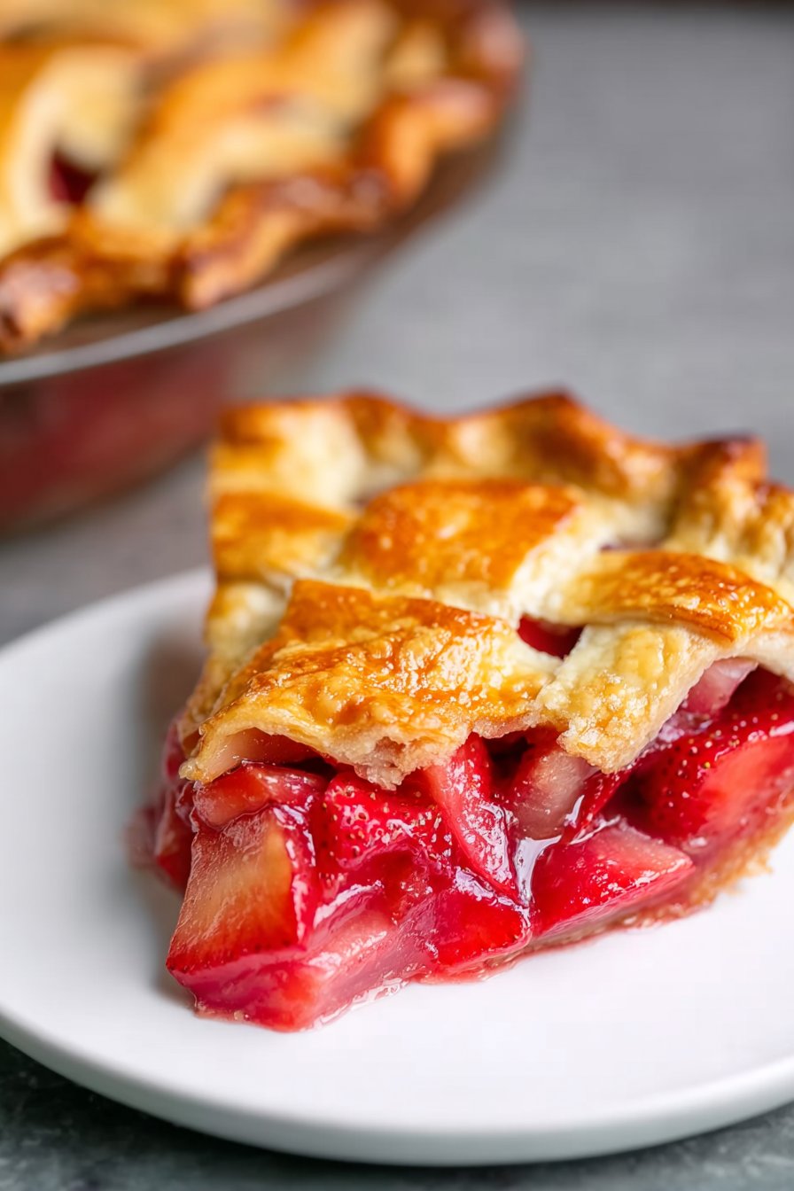 Strawberry Rhubarb Pie
