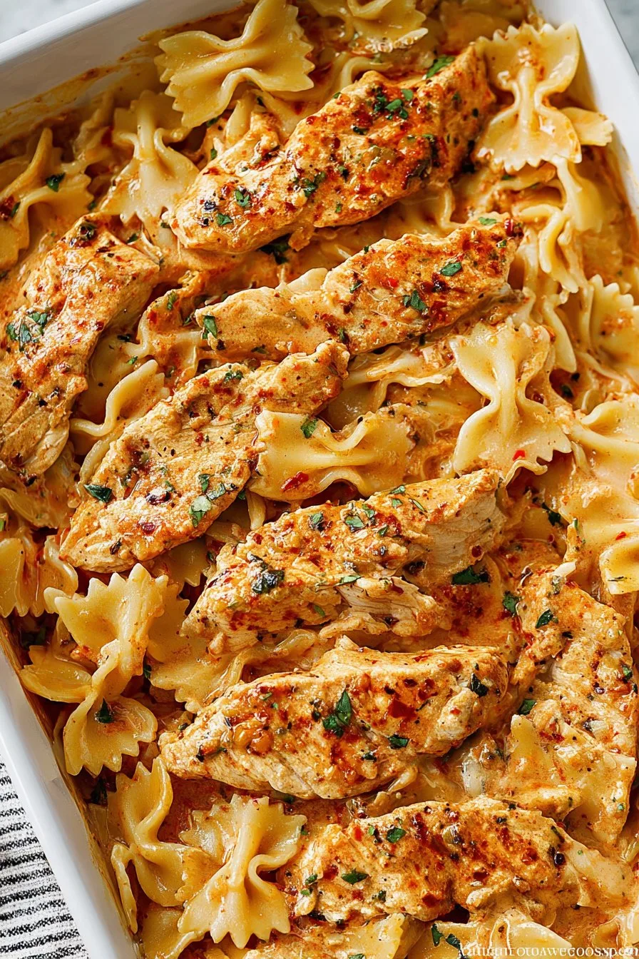 Bang Bang Chicken Pasta