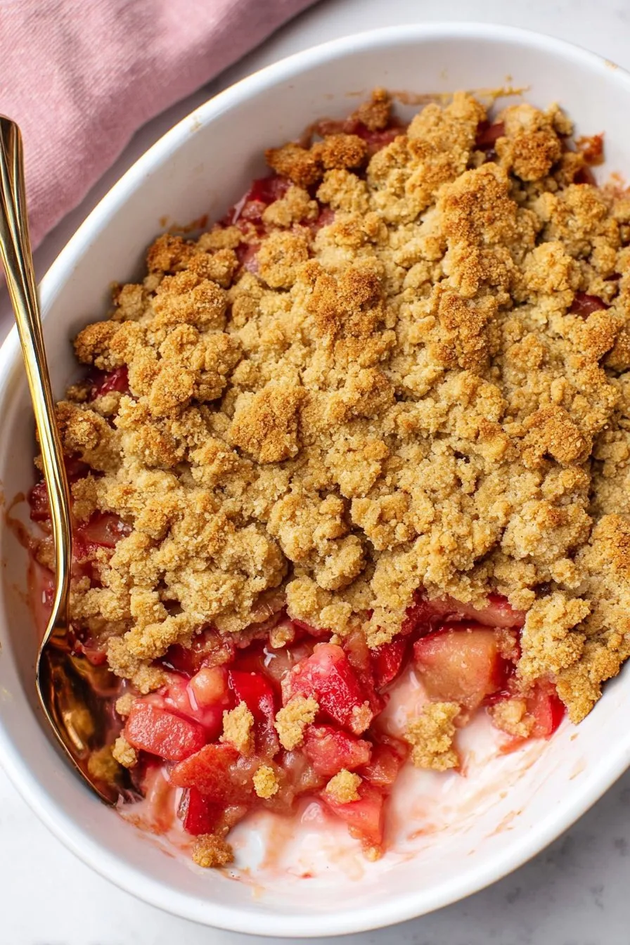Rhubarb Crumble Recipe