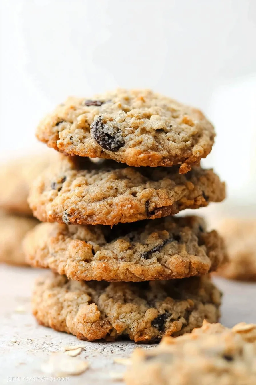 Soft & Chewy Oatmeal Raisin Cookie Recipe
