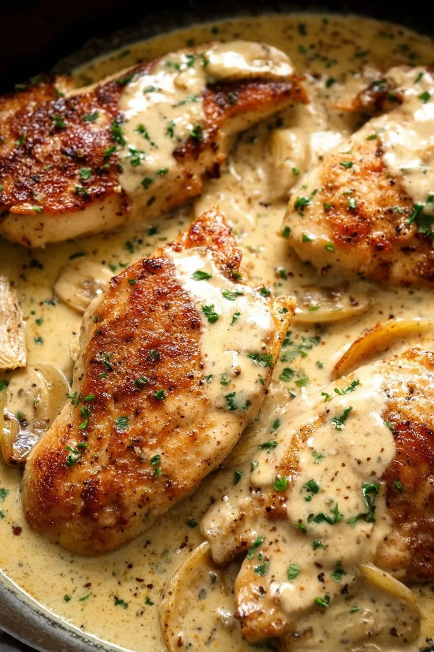 Creamy Garlic Chicken