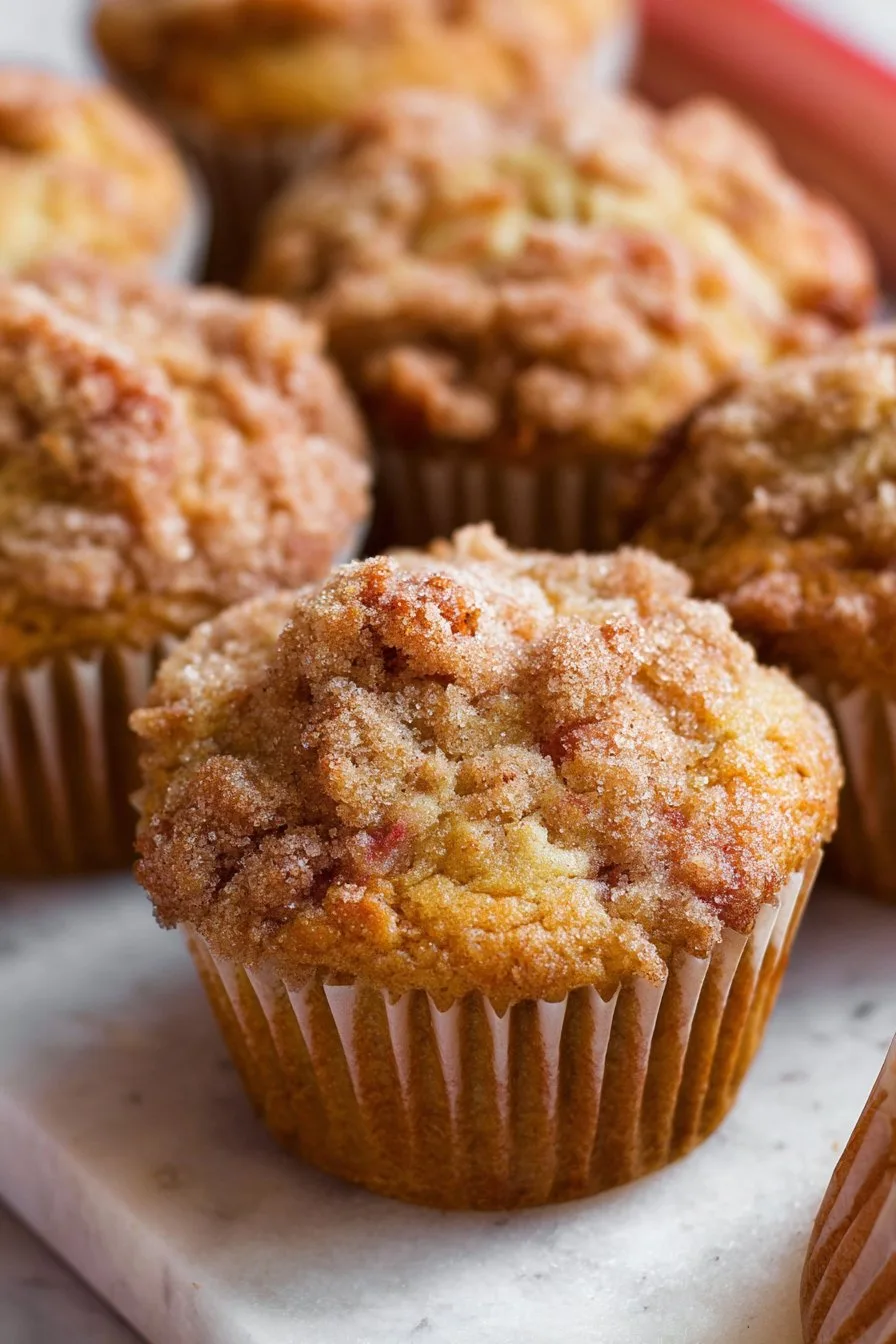 Rhubarb Muffins