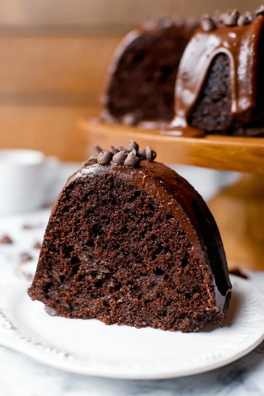 Moist Chocolate Bundt Cake