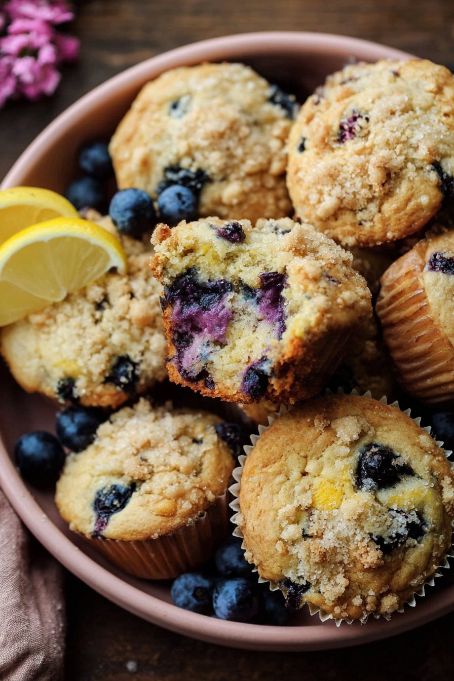 Lemon Blueberry Muffins