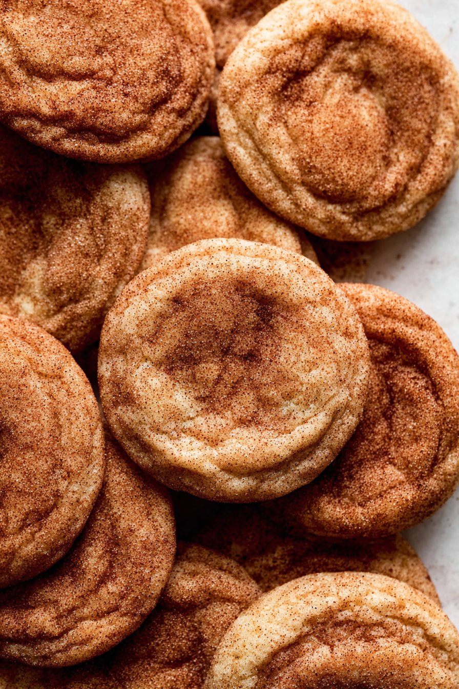Brown Butter Snickerdoodle Cookies