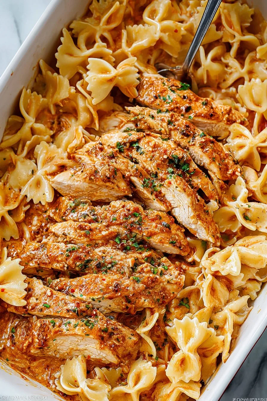 Bang Bang Chicken Pasta