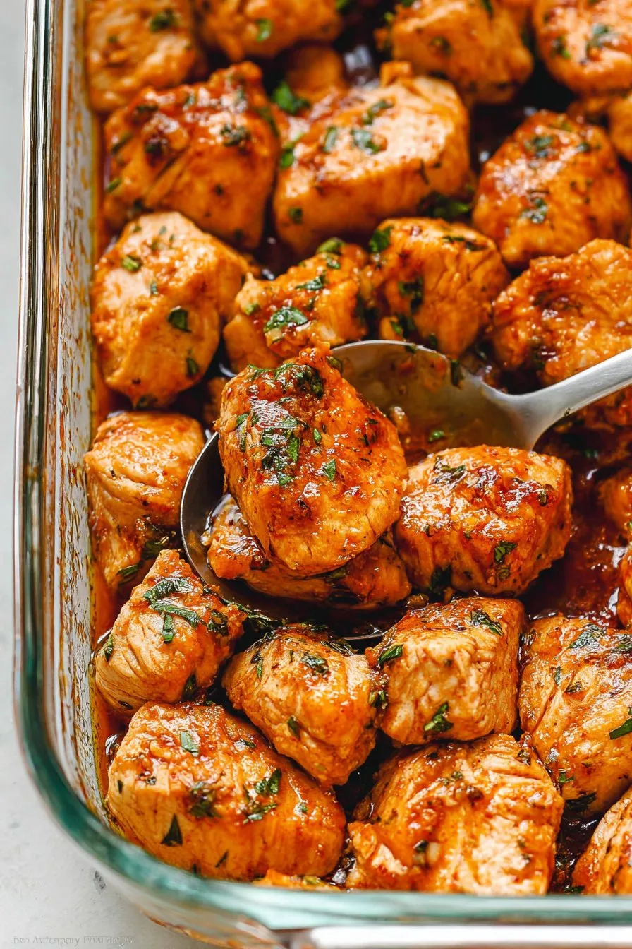 Oven Baked Chicken Bites