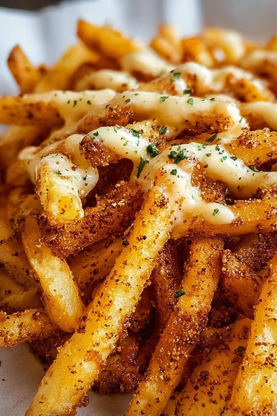 Spicy Cajun Fries Inspired by Wingstop's Louisiana Voodoo