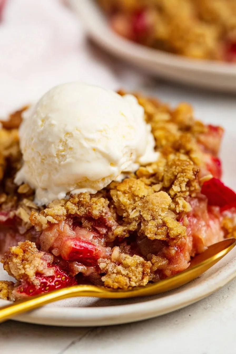 Rhubarb Crumble Recipe