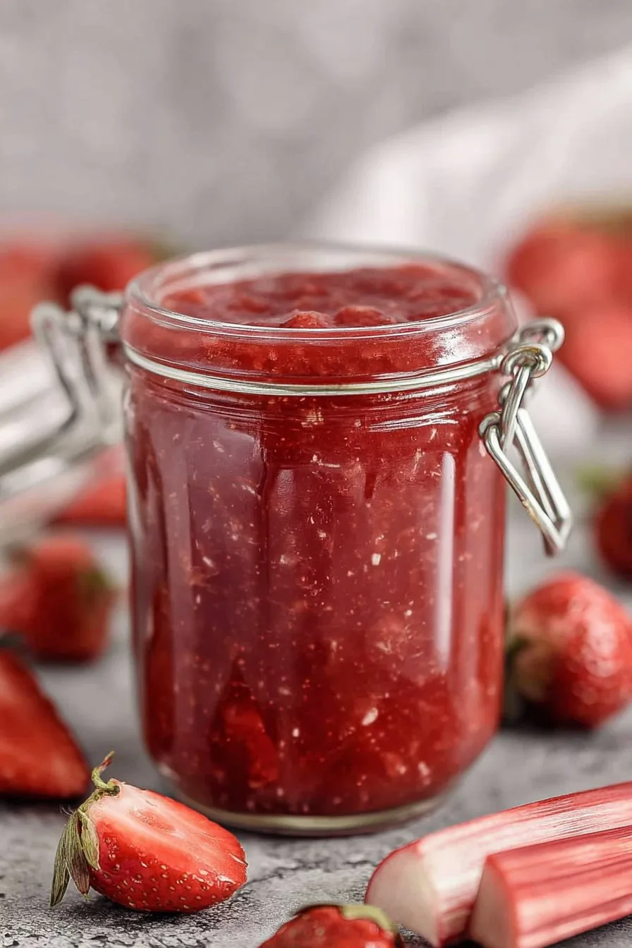Strawberry Rhubarb Jam