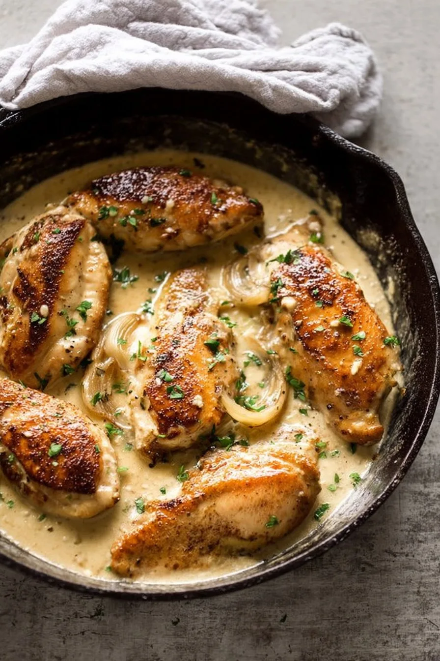Creamy Garlic Chicken