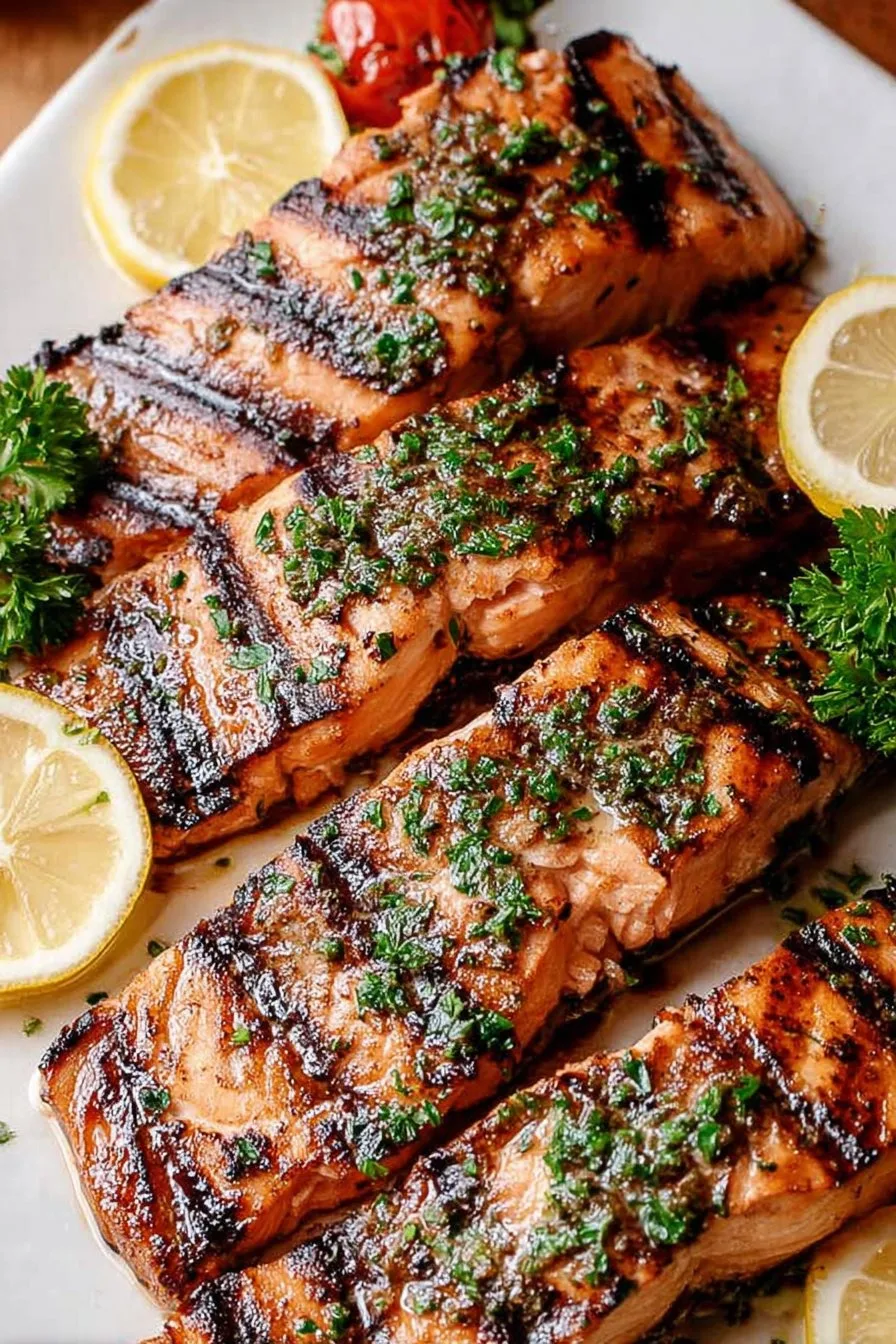 Easy Marinated Grilled Salmon Recipe