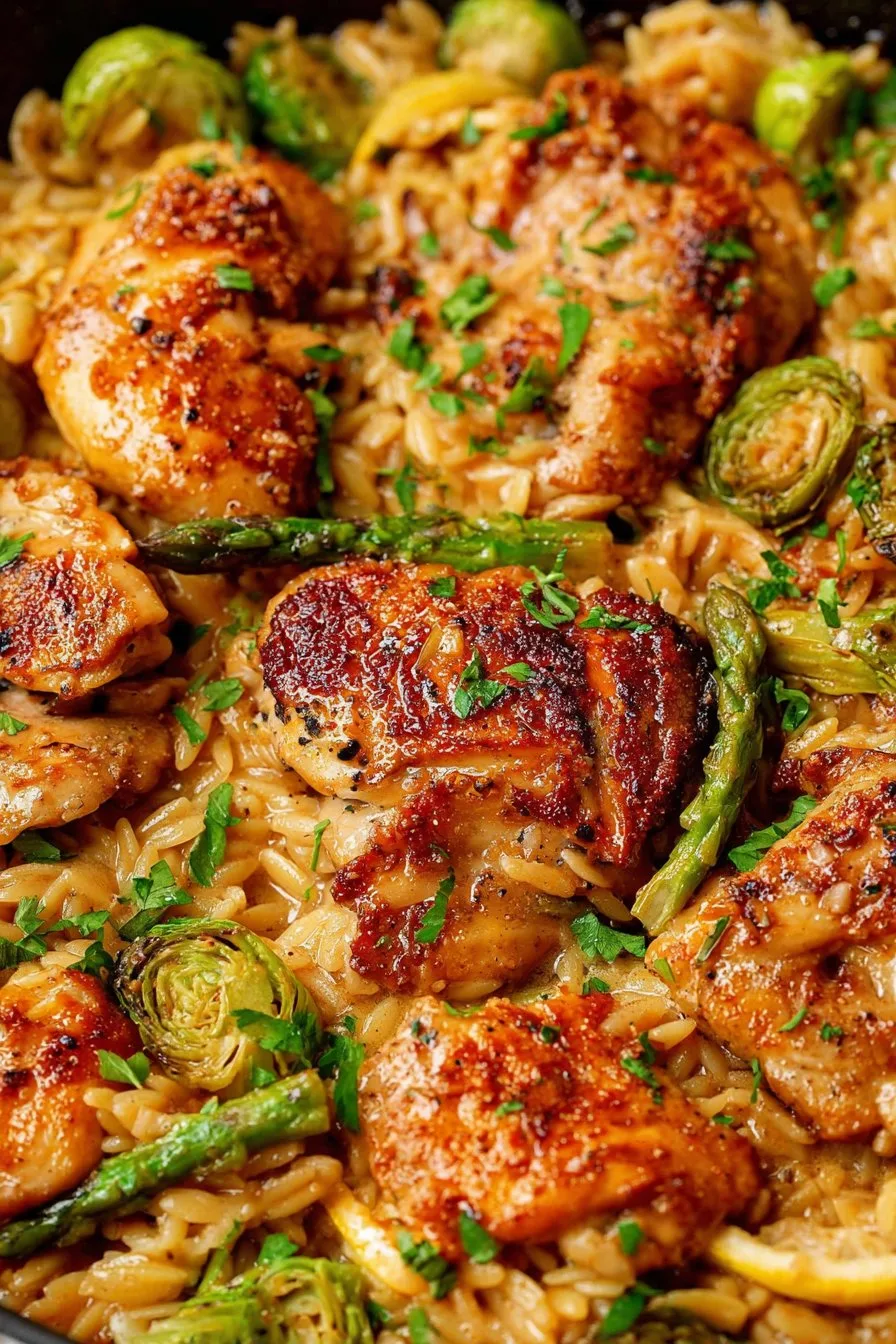 Creamy Lemon Chicken Orzo