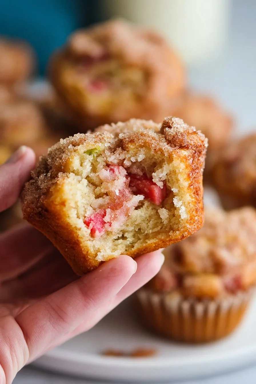 Rhubarb Muffins