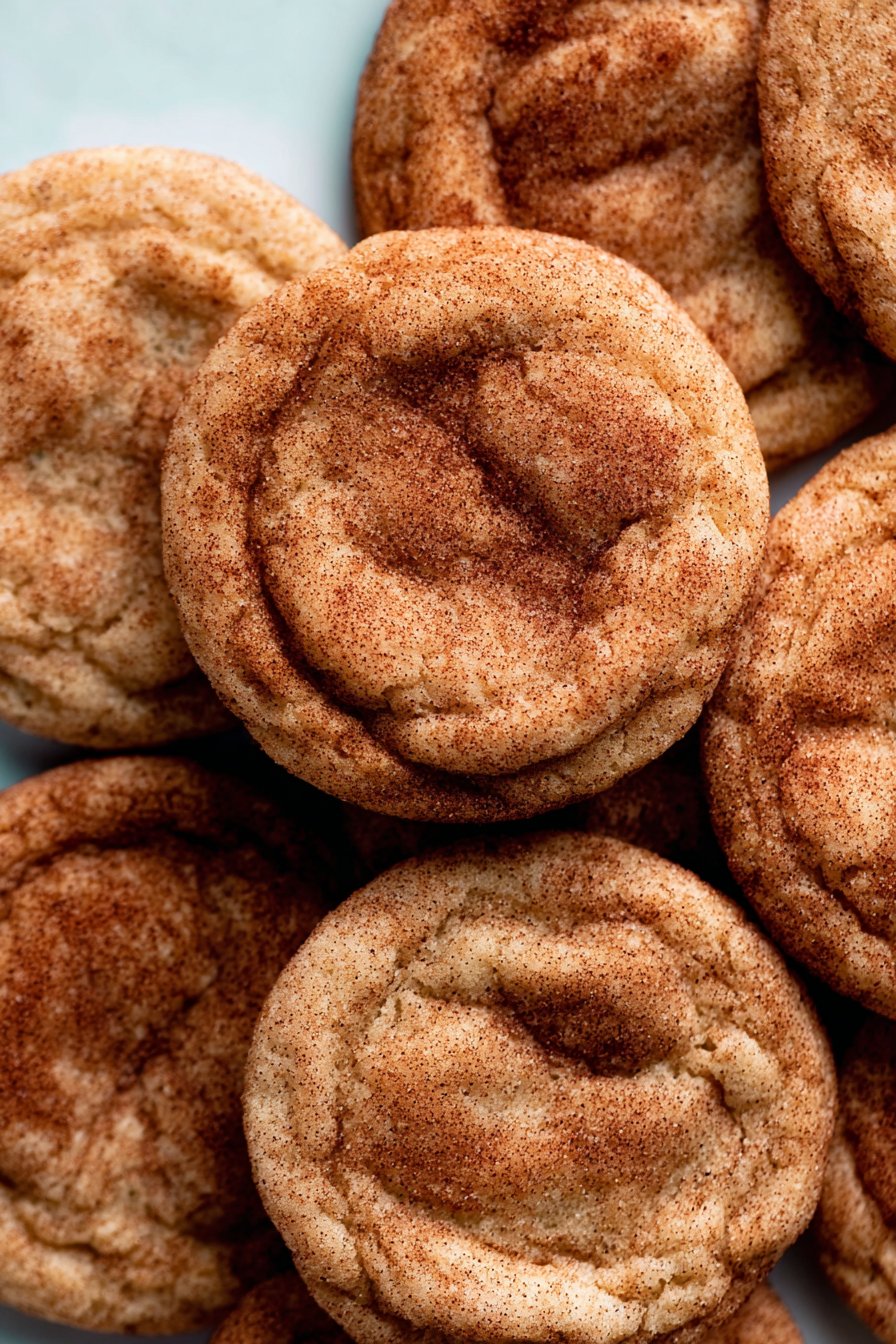 Brown Butter Snickerdoodle Cookies