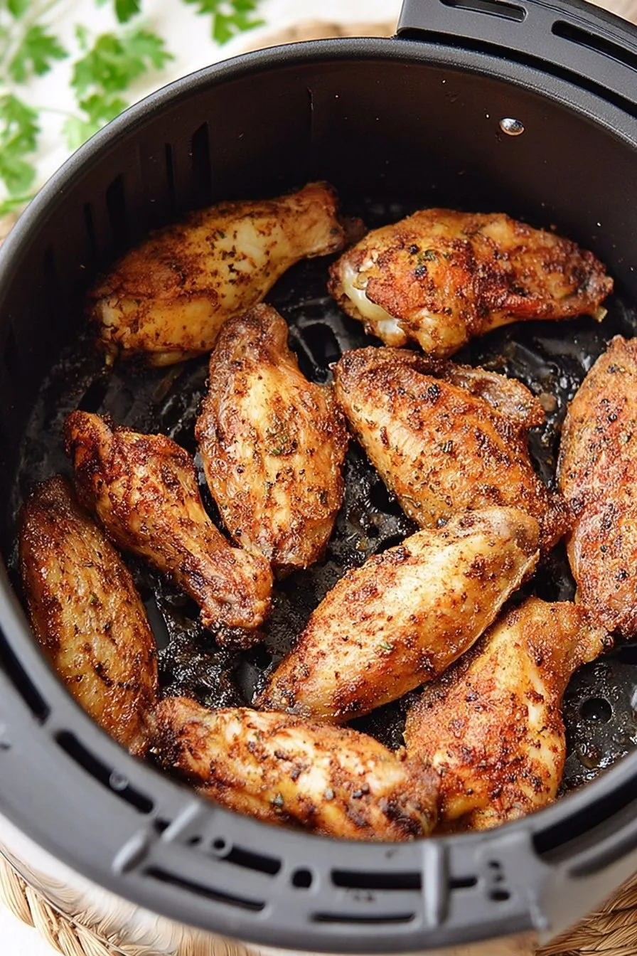Air Fryer Lemon Pepper Wings (Dry Rub)
