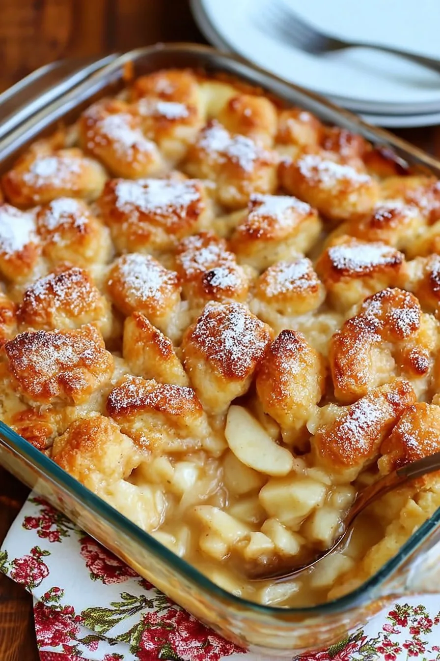 Apple Bubble Up Casserole Recipe: Easy & Delicious