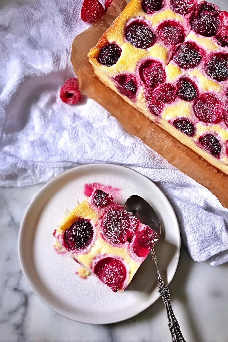 Berry Cottage Cheese Clafoutis