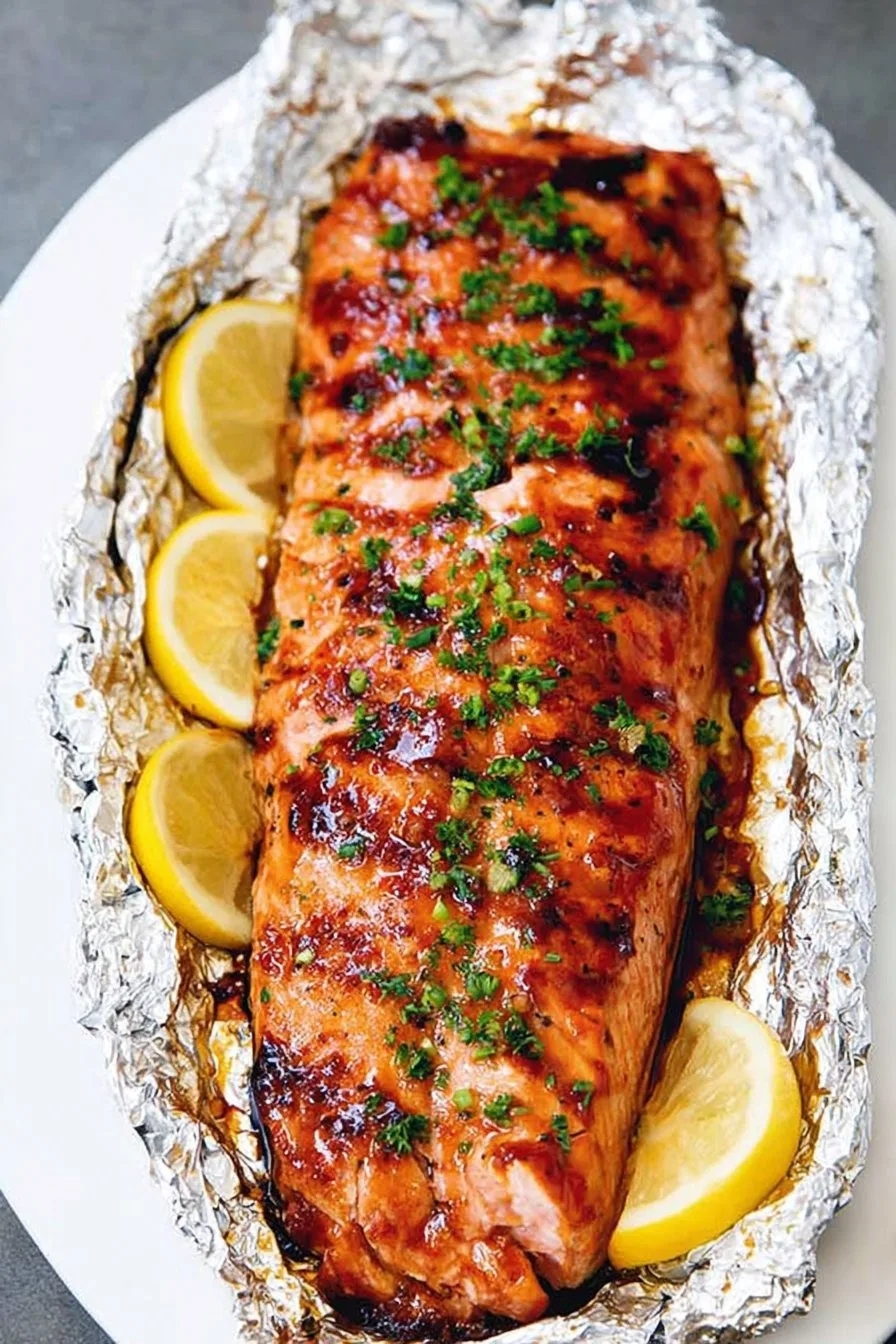 Brown Sugar Soy Sauce Salmon